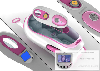 Illustration for article titled Confine Your Baby in a Motorised Suitcase Concept